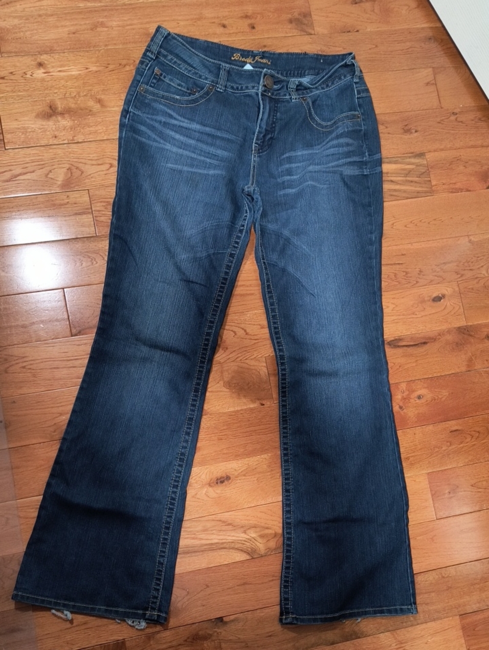 Body Jeans Bootcut Flared Jeans in Dark Blue by